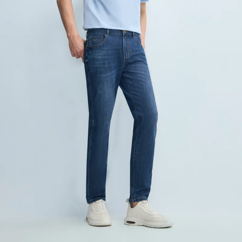 HLA Jeans Men Denim Blue Transition Color Medium 30-2