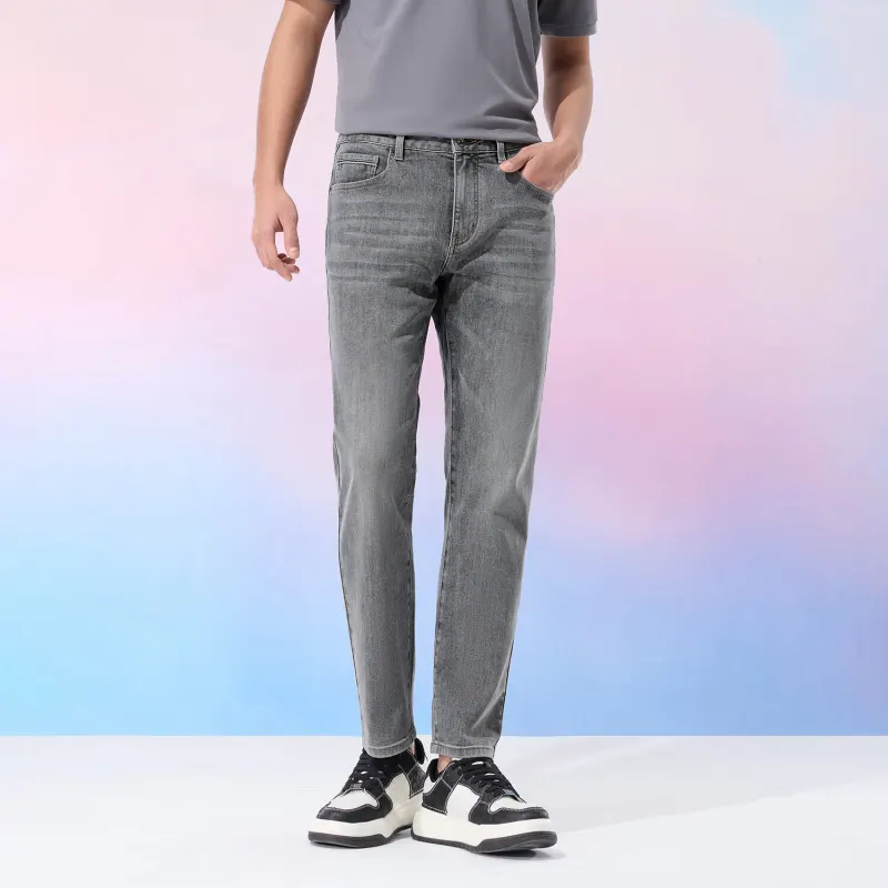 HLA Jeans Men's Black Denim Gradient-2