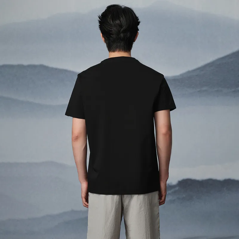 HLA The Mountain Is Not In The High Series T Shirt Men's-38
