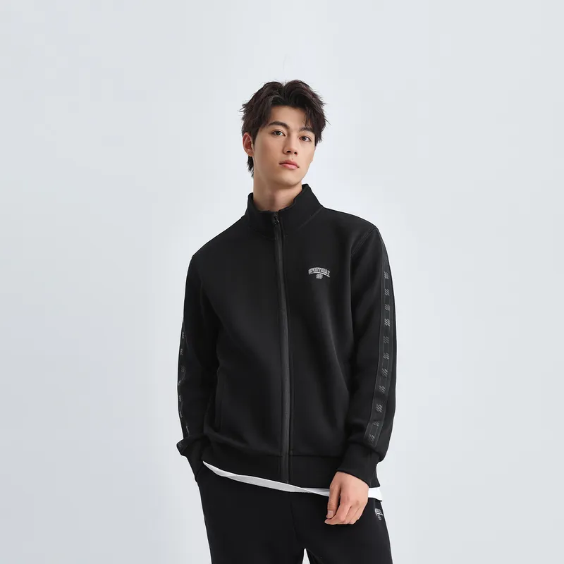 HLA Sweatshirts Men Black 4K-2