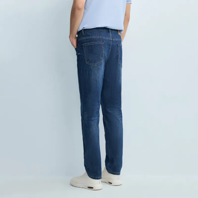 HLA Jeans Men Denim Blue Transition Color Medium 30-3