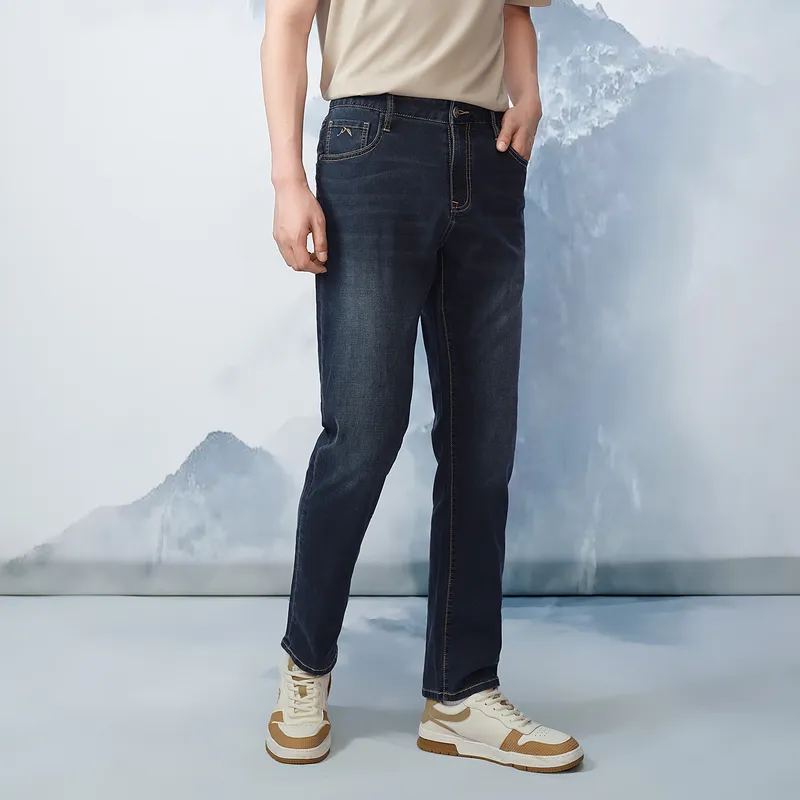 HLA Jeans Men Denim Blue Transition Color Dark 53-2