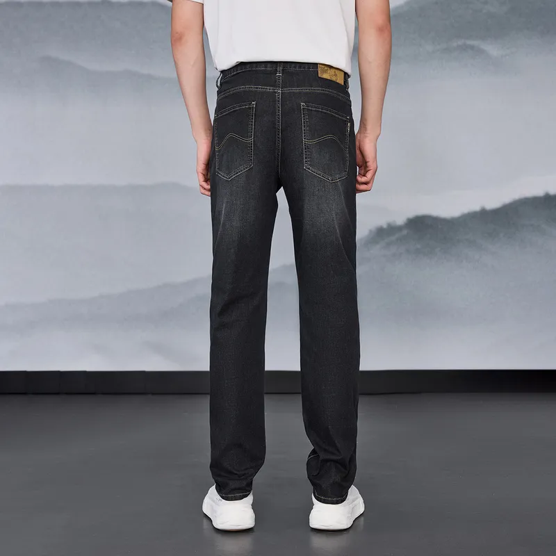 HLA Jeans Men's Black Bull Transition Color-3
