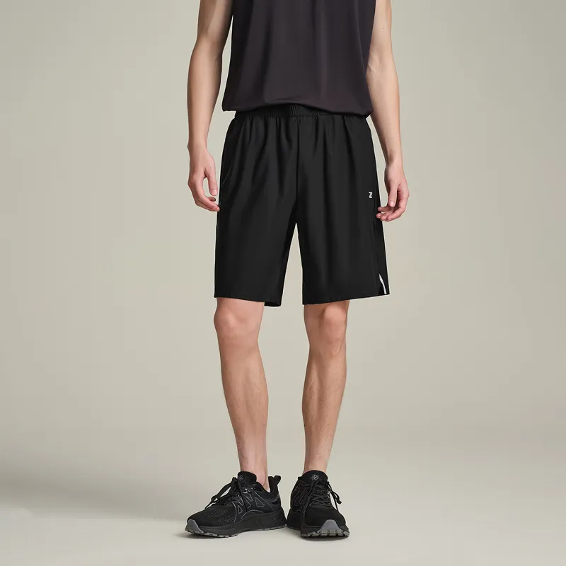 HLA Casual Shorts Men Black 42-2