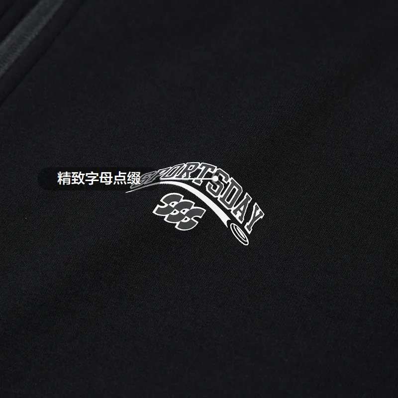 HLA Sweatshirts Men Black 4K-5