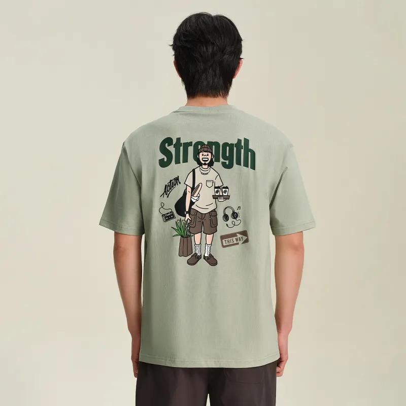 HLA Co authored Series By Artists Short Sleeved T Shirts Men's-7