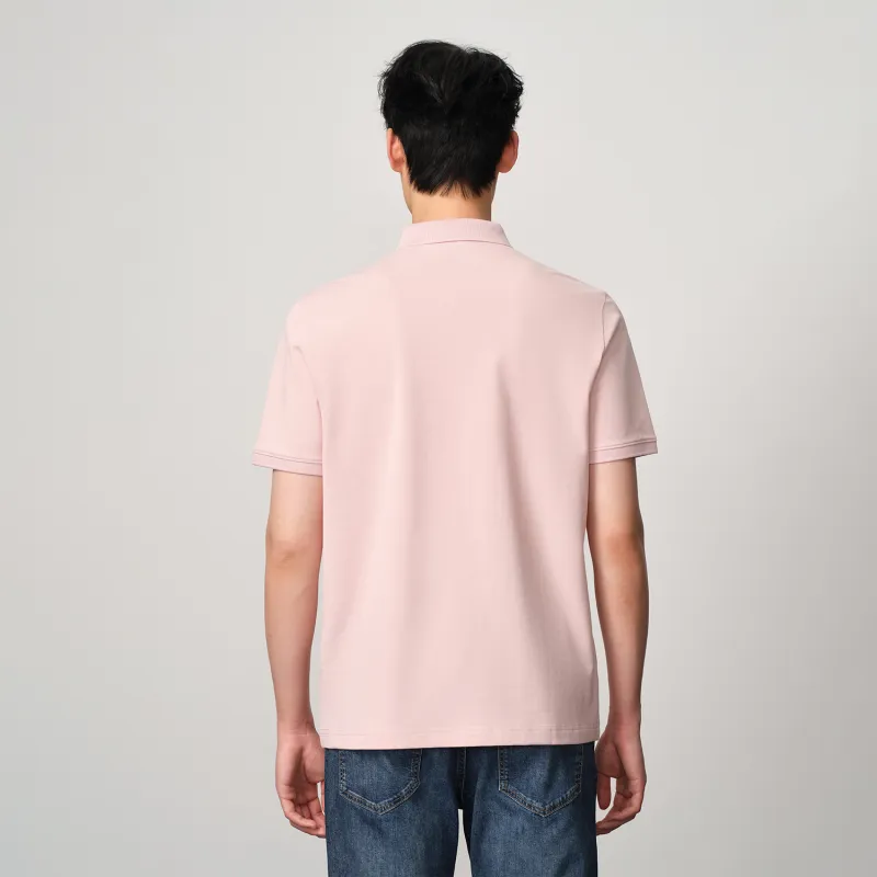 HLA Polo Shirts Men Pink H1-2