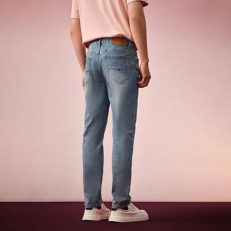 HLA Jeans Men Denim Blue Transition Color Light 14-3