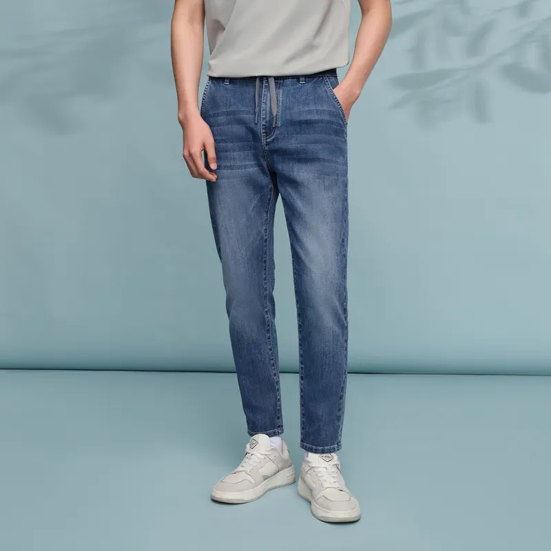 HLA Jeans Men Blue Gray Denim Gradient Medium 16-2