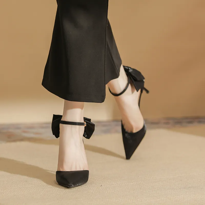 HKCP Slim Heel High Heels 8cm Women's-8