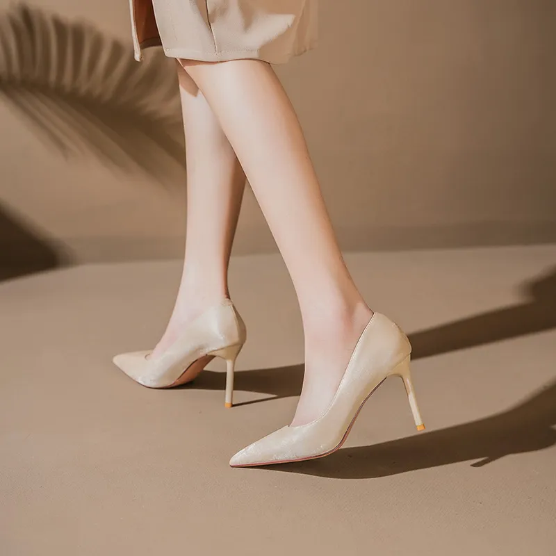 HKCP Slim Heel High Heels 8.5cm Women's-13