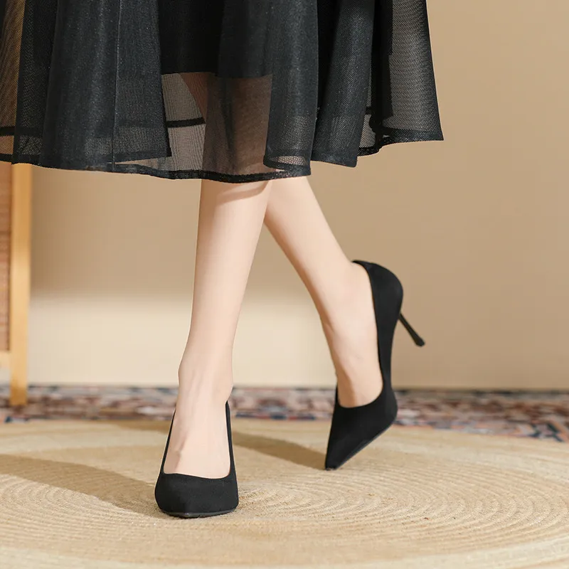 HKCP Slim Heel High Heels 8cm/6cm Women's-3