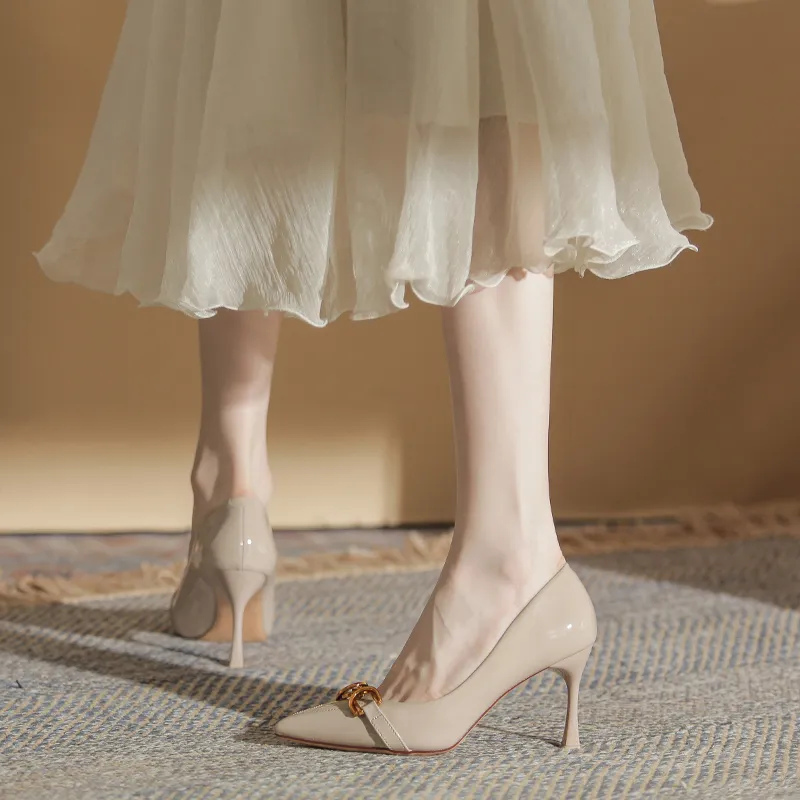 HKCP Slim Heel High Heels Women's-8