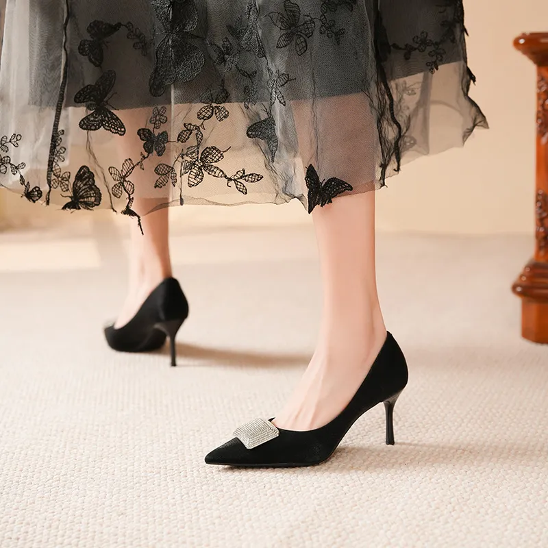 HKCP Slim Heel High Heels Women's-8