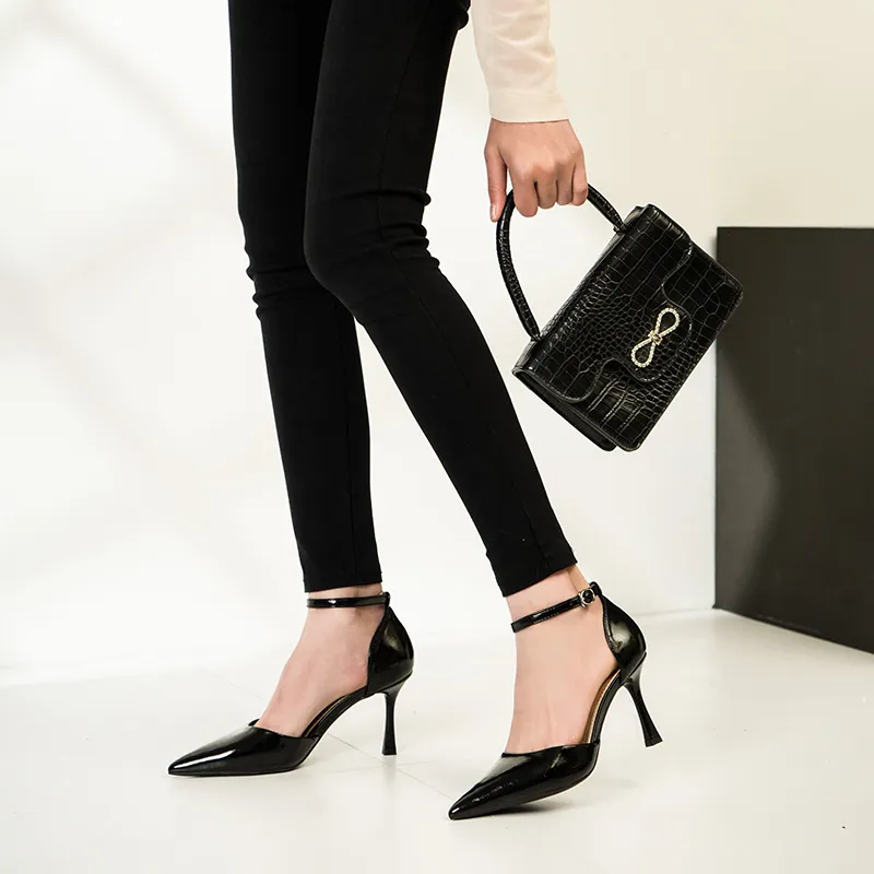 HKCP Slim Heel High Heels 8.5cm Women's-7