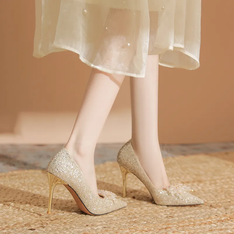 HKCP Slim Heel High Heels Women's-6