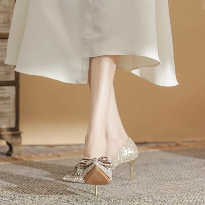 HKCP Slim Heel High Heels Women's-8