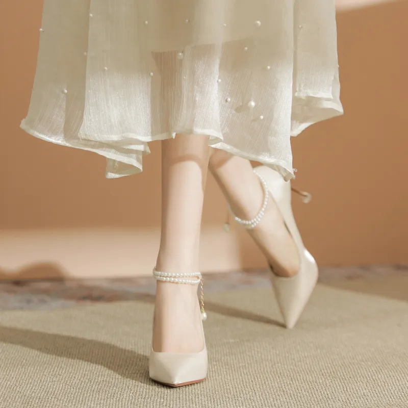 HKCP Slim Heel High Heels Women's-11