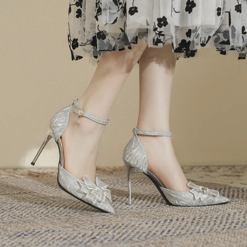 HKCP Slim Heel High Heels Women's-4