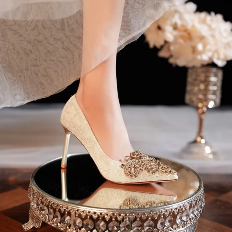 HKCP Slim Heel High Heels Women's-6