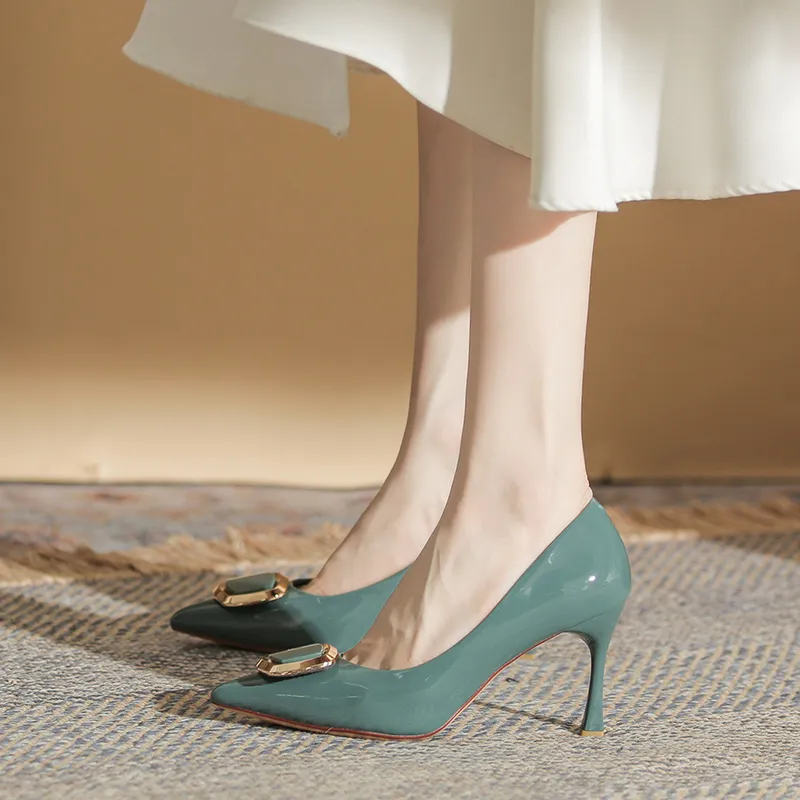 HKCP Slim Heel High Heels Women's-11
