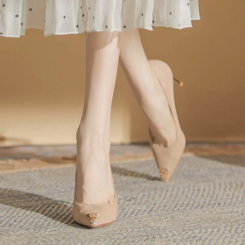 HKCP Slim Heel High Heels 8.5cm Women's-2