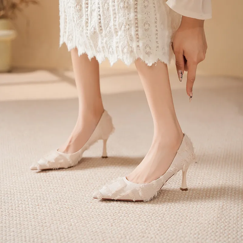 HKCP Slim Heel High Heels Women's-3