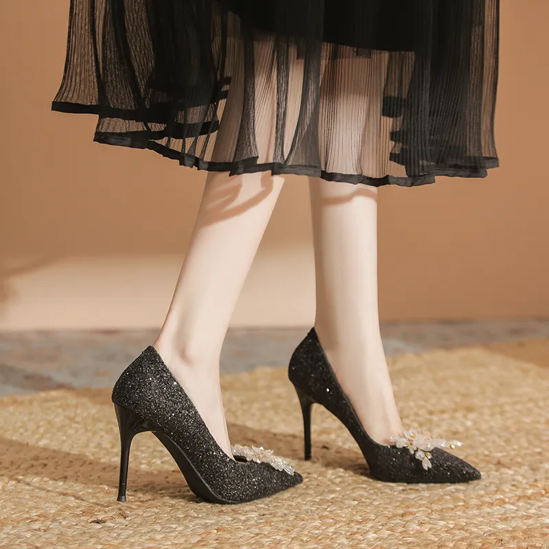 HKCP Slim Heel High Heels Women's-11