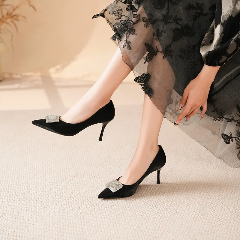 HKCP Slim Heel High Heels Women's-9