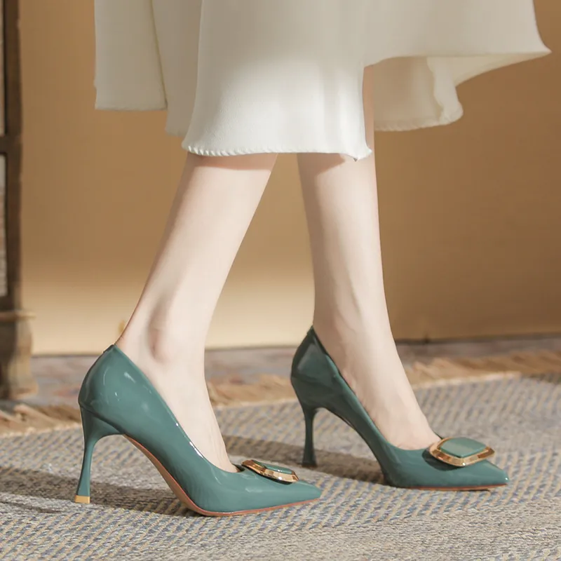 HKCP Slim Heel High Heels Women's-13