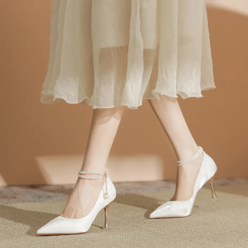 HKCP Slim Heel High Heels Women's-9