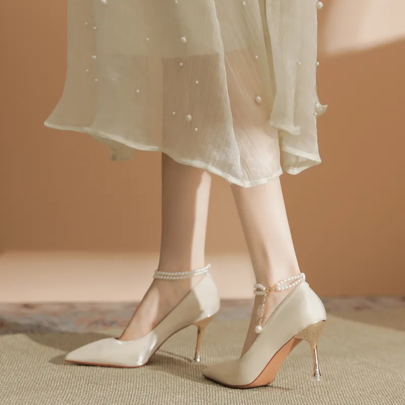 HKCP Slim Heel High Heels Women's-14
