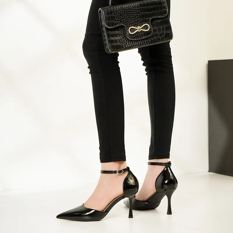 HKCP Slim Heel High Heels 8.5cm Women's-8