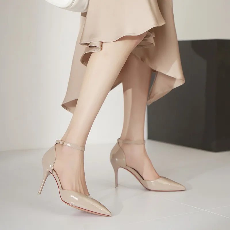 HKCP Slim Heel High Heels 8.5cm Women's-2