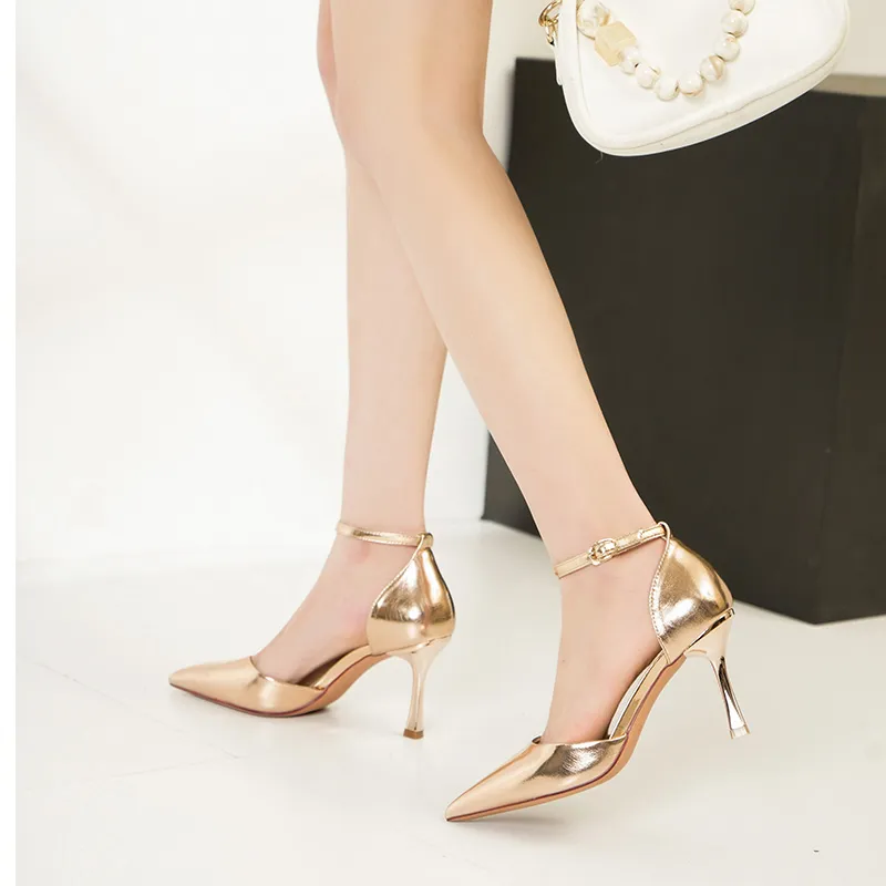 HKCP Slim Heel High Heels 8.5cm Women's-13
