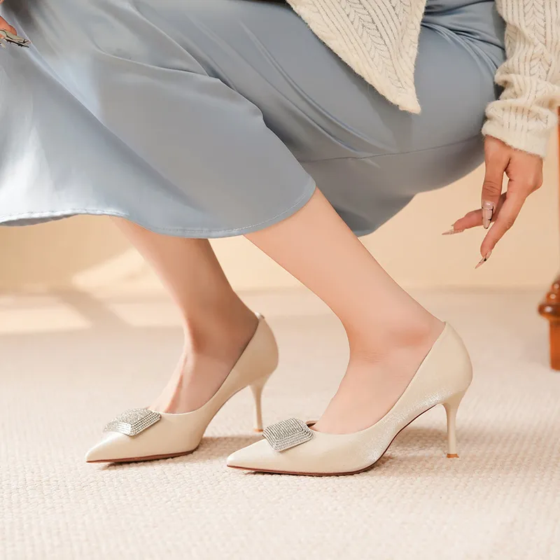 HKCP Slim Heel High Heels Women's-14