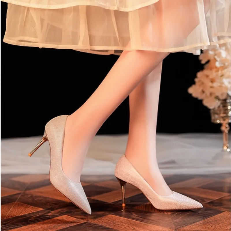 HKCP Slim Heel High Heels Women's-7