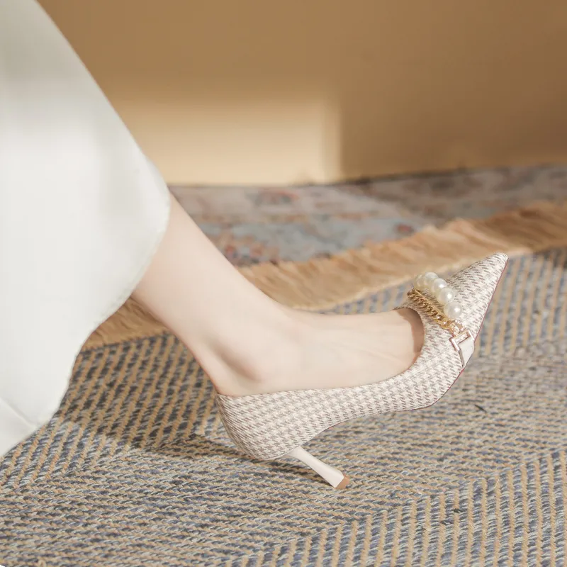 HKCP Slim Heel High Heels 8.5cm Women's-2