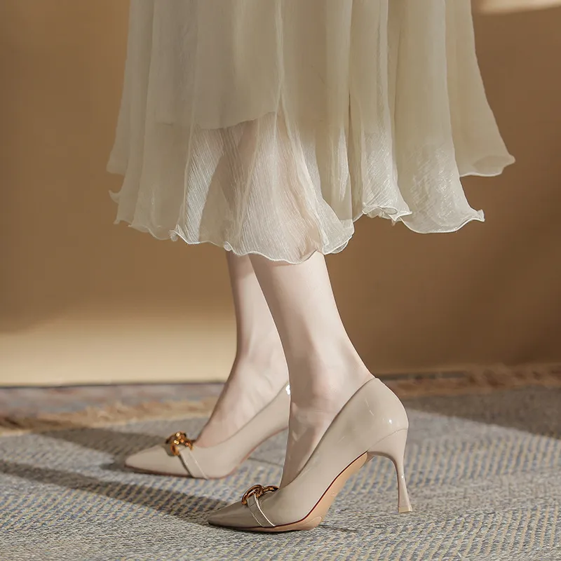 HKCP Slim Heel High Heels Women's-9