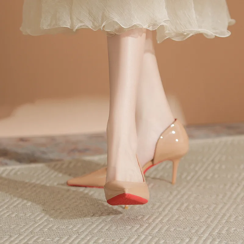 HKCP Slim Heel High Heels 7cm Women's-2