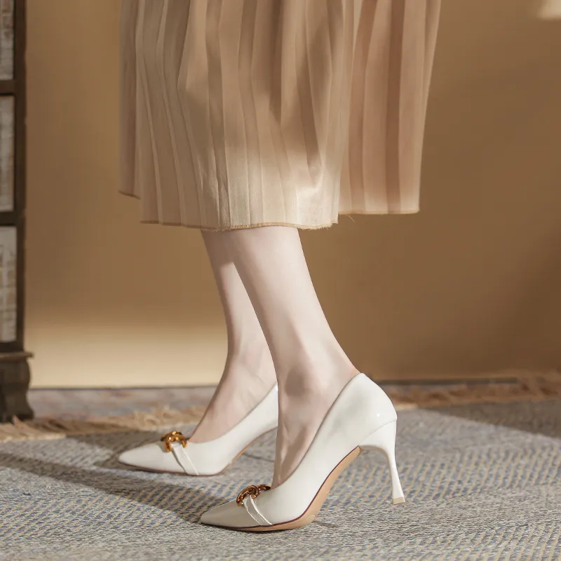 HKCP Slim Heel High Heels Women's-4