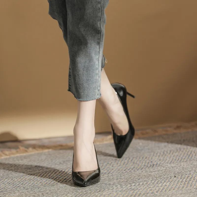 HKCP Slim Heel High Heels 8.5cm Women's-1