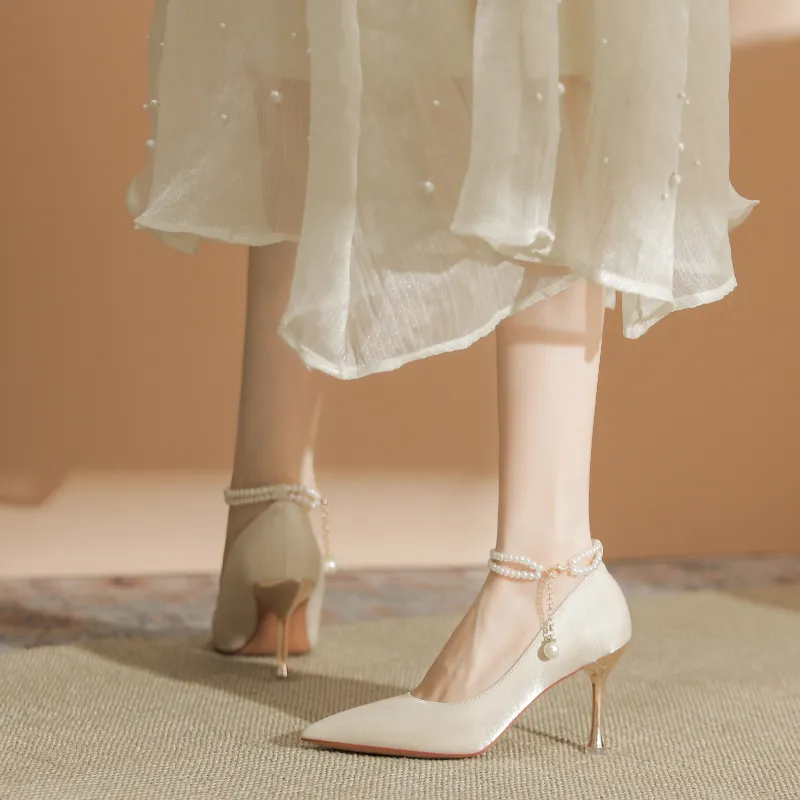 HKCP Slim Heel High Heels Women's-13