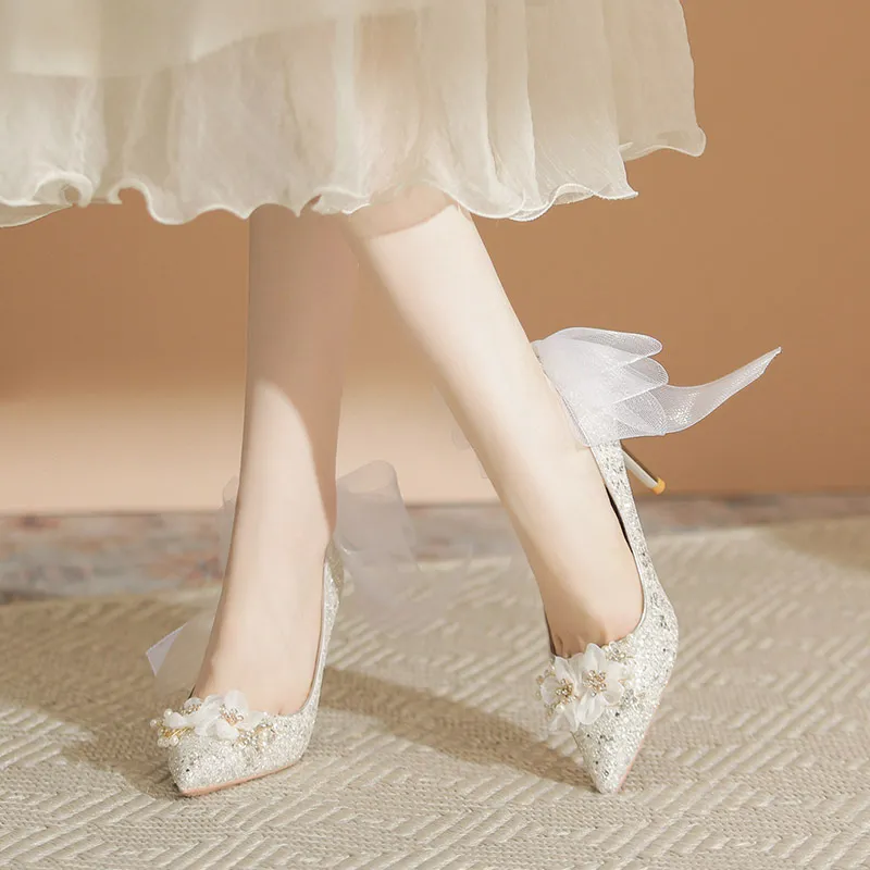 HKCP Slim Heel High Heels Women's-4