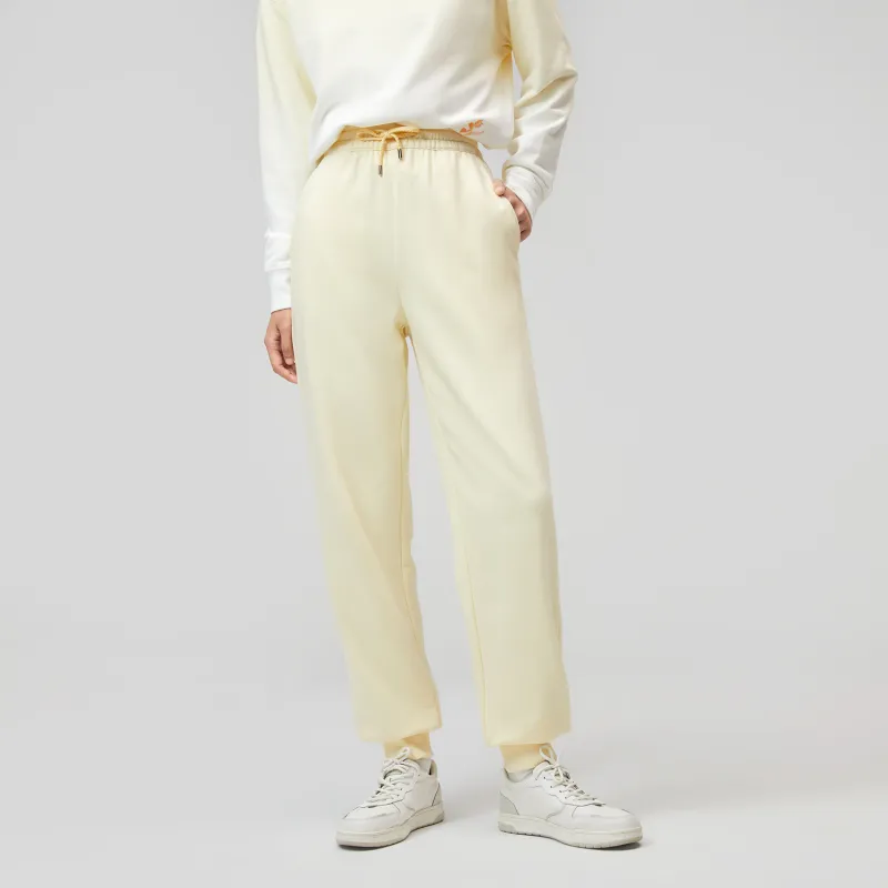 OVV Casual Pants Women's Light Yellow Solid Color A1-5