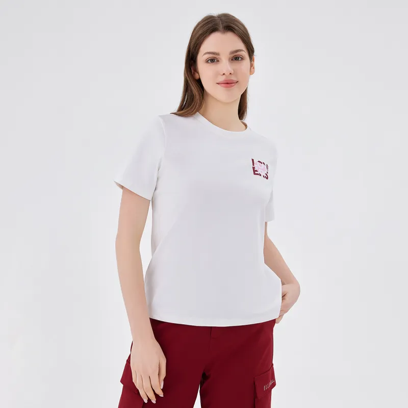 Elle Active Short Sleeved T Shirts Women's-3