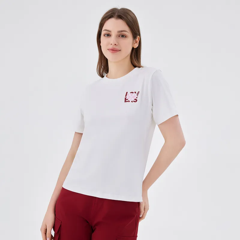 Elle Active Short Sleeved T Shirts Women's-2
