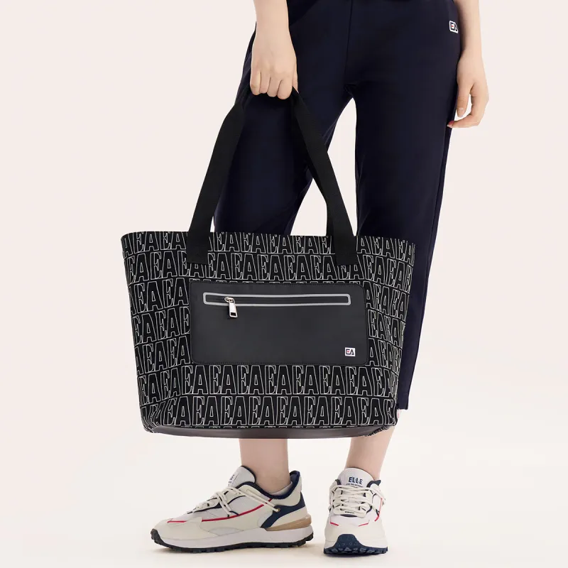 Elle Active PU Handbag, Shoulder Bag Tubas Women's Black-3