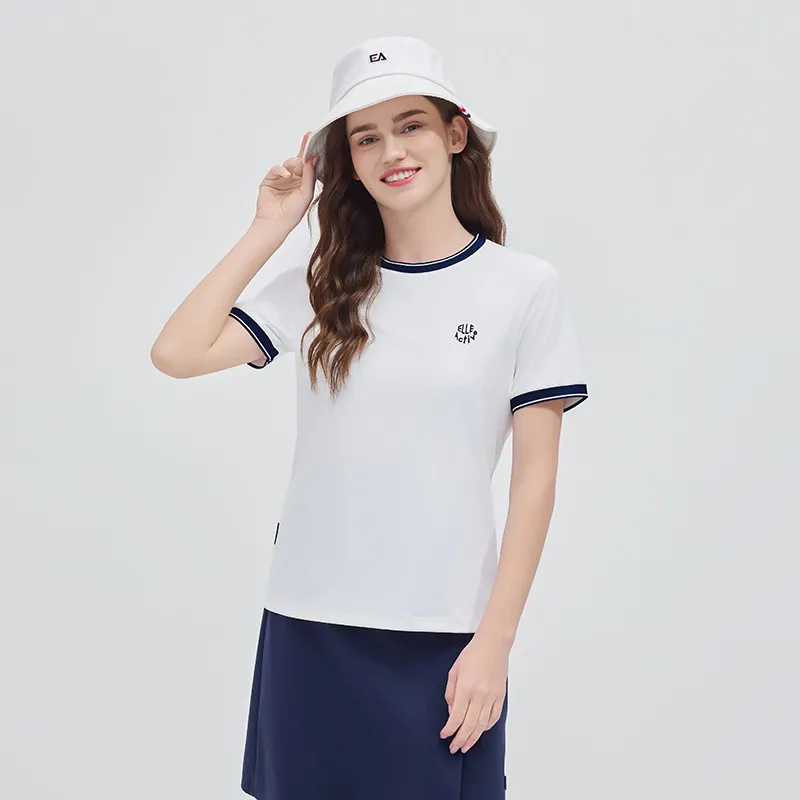 Elle Active T Shirt Women's White-3