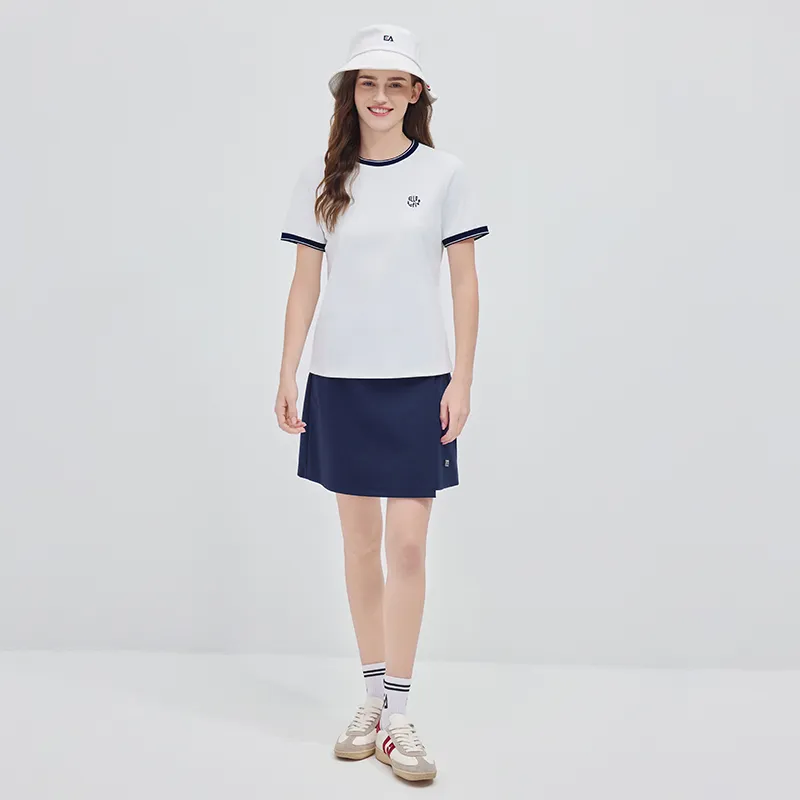 Elle Active T Shirt Women's White-5